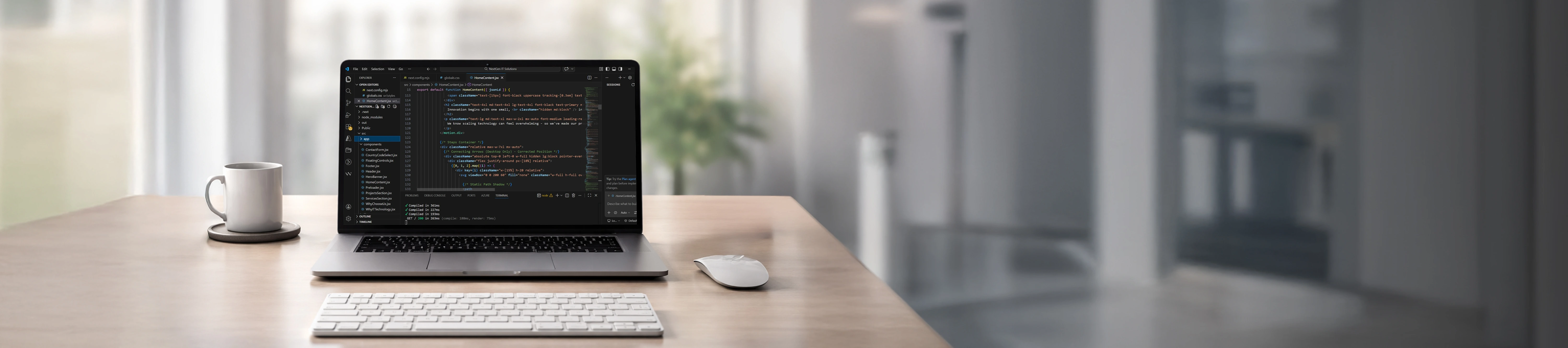 Website design company in Chennai - mobile banner