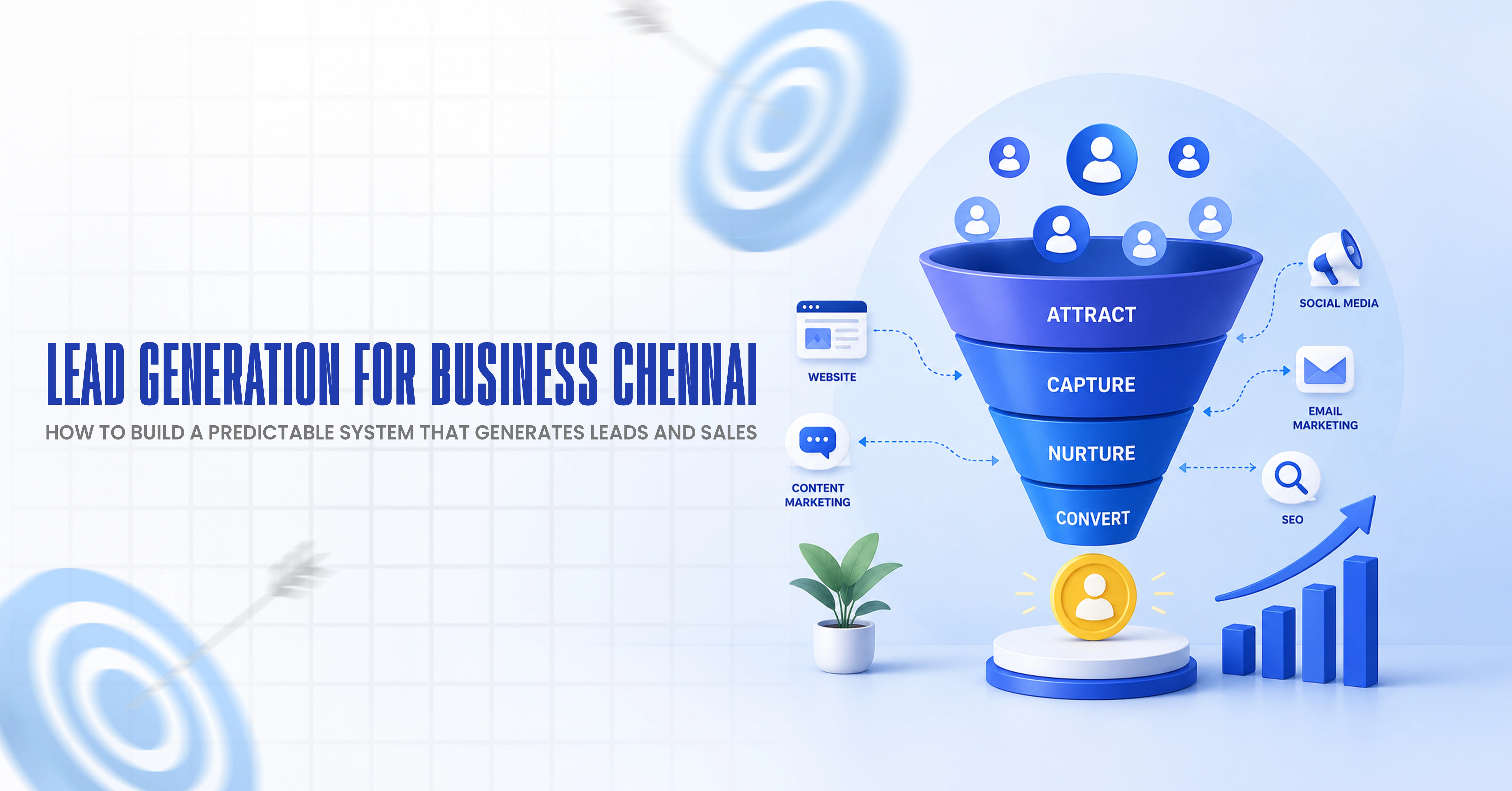 Structured lead generation system for Chennai businesses to build predictable sales growth