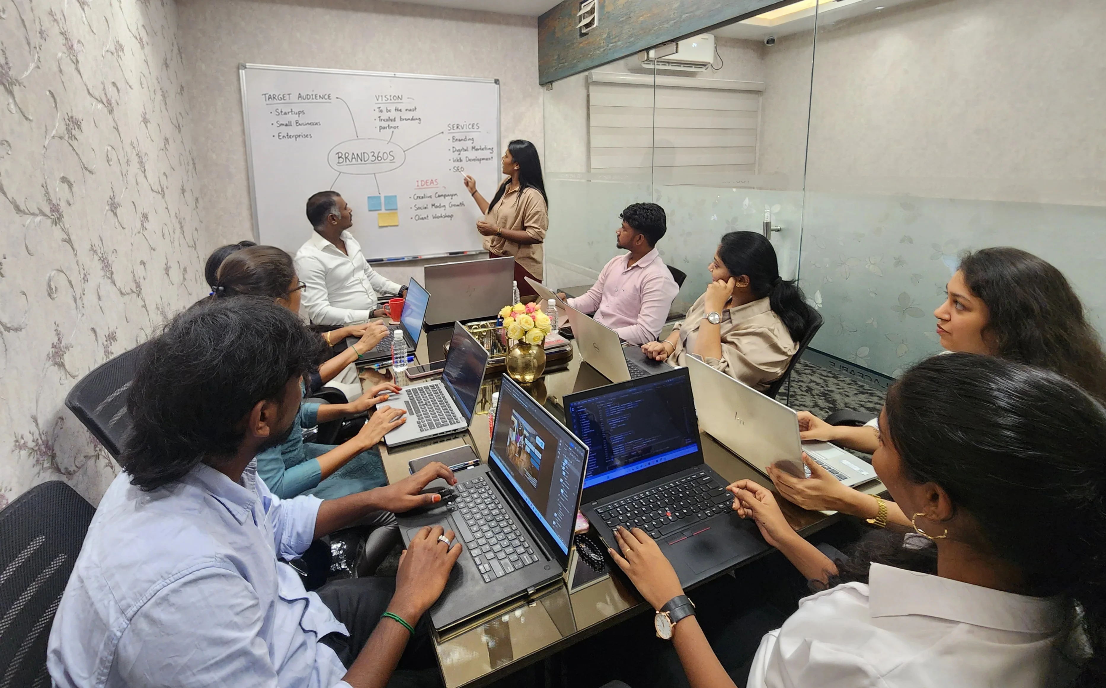 Comprehensive custom branding kit and visual identity assets created by Brand Identity Design agency in Chennai
