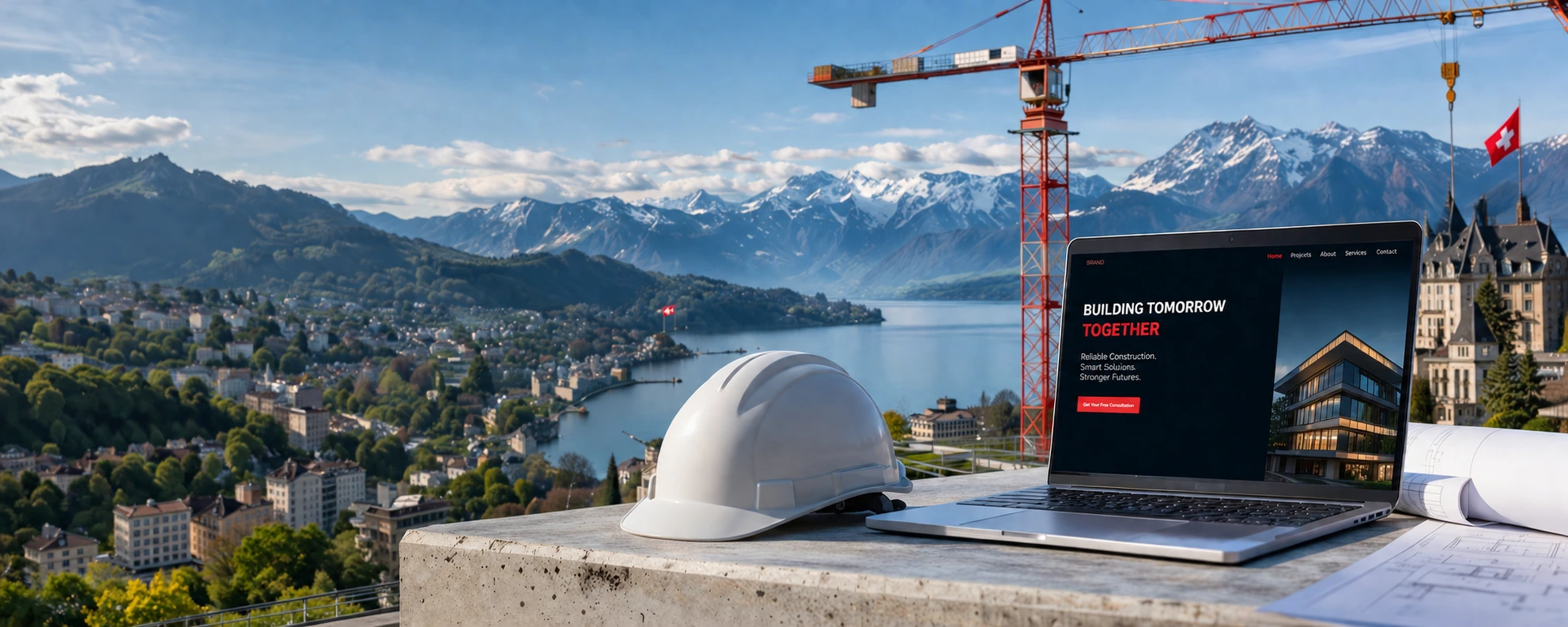 Web Design for Construction Companies - Professional Websites Built for Growth